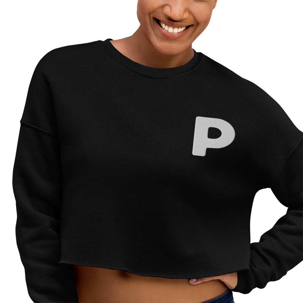 P Crop Sweatshirt (Black or Mint tho?)